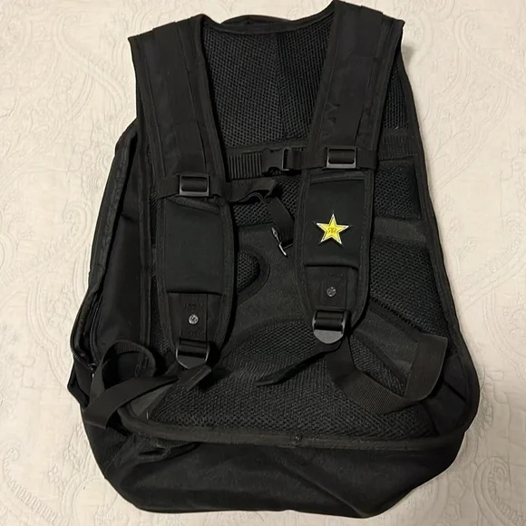 Large ROCKSTAR ENERGY BACK PACK. UNISEX - Picture 3 of 5
